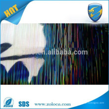 Self adhesive holographic foil